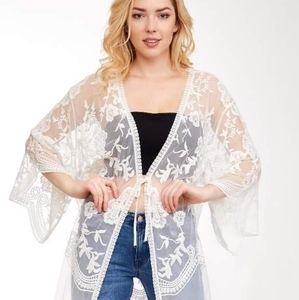 Lace Kimono